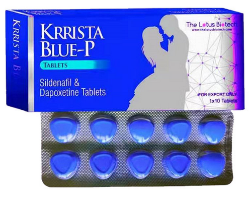 印度代购巅峰蓝p双效片（凯瑞蓝P）Krrista Blue-p